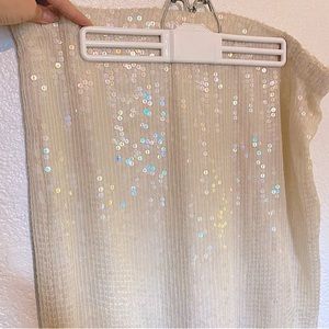 MEGERE 100% Silk maxi skirt